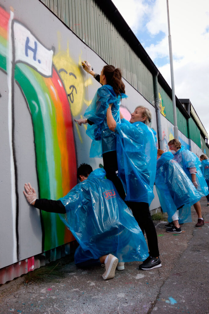 graffiti workshops team building