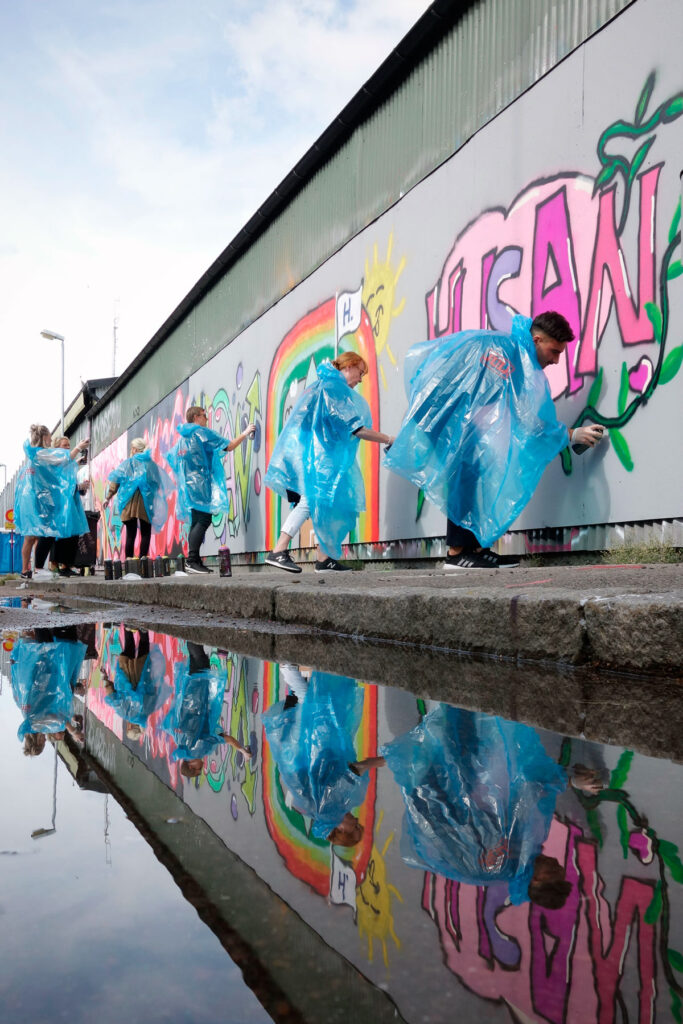 graffiti workshop spegel