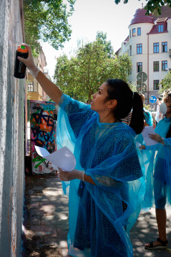 graffiti workshop måla