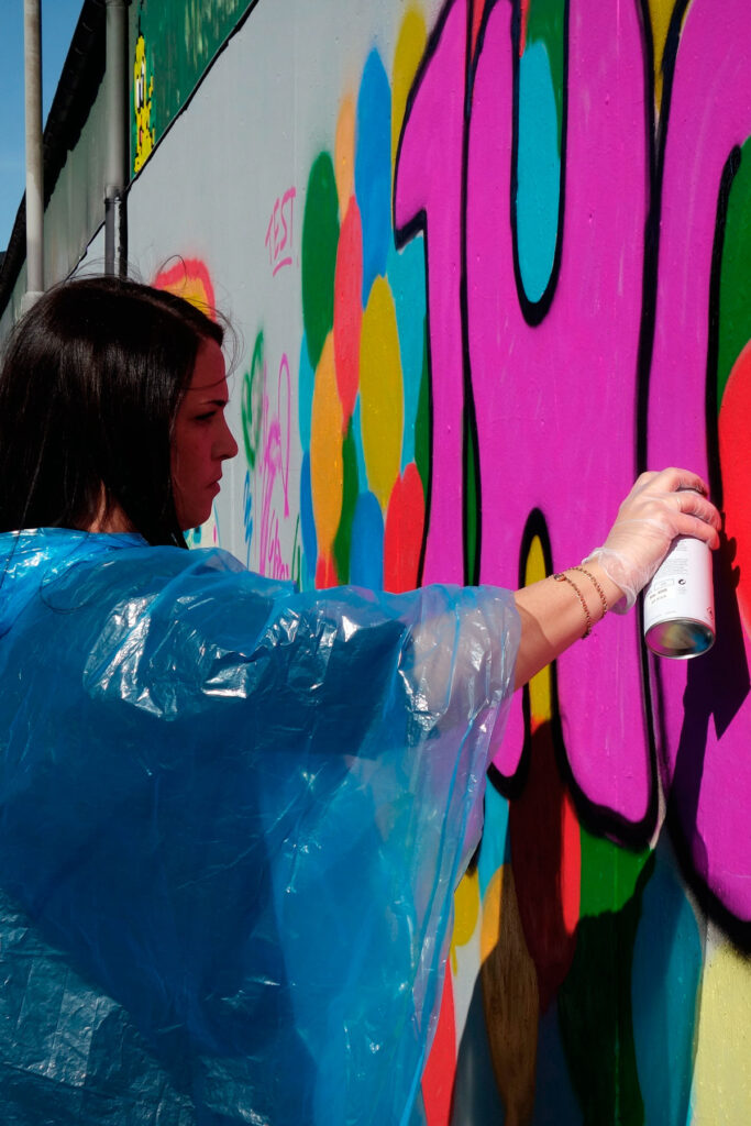 graffiti workshop måla