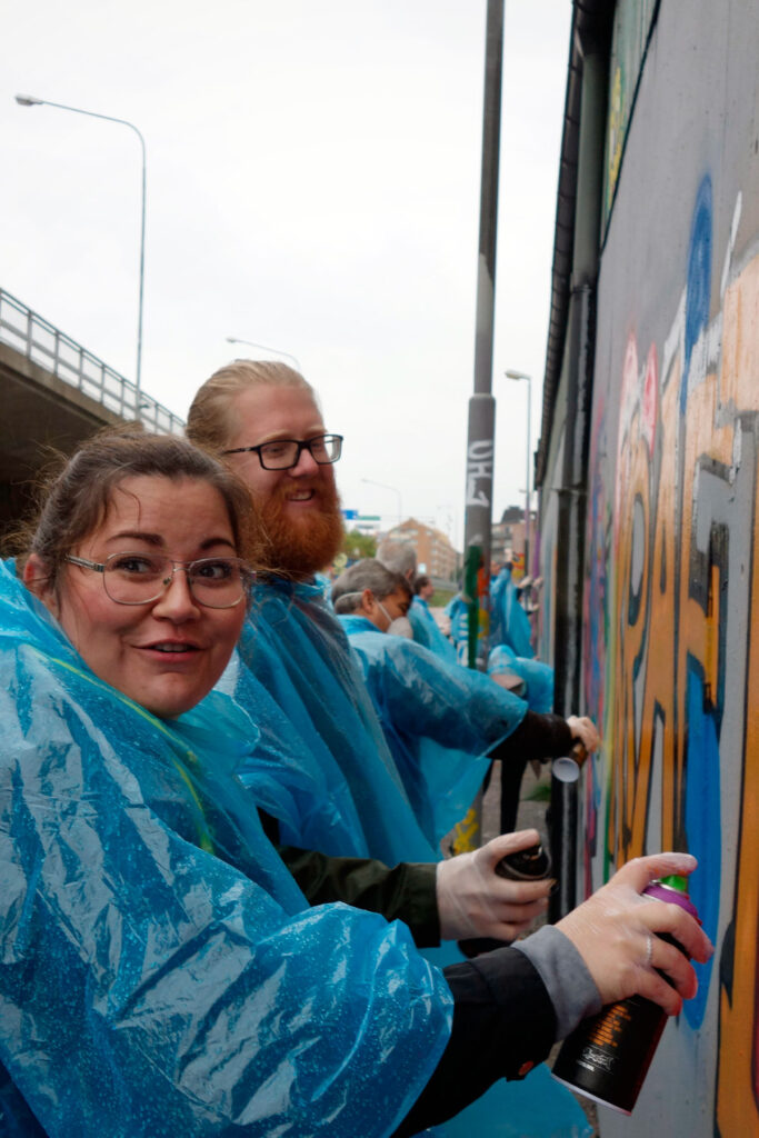 graffiti workshop samarbete