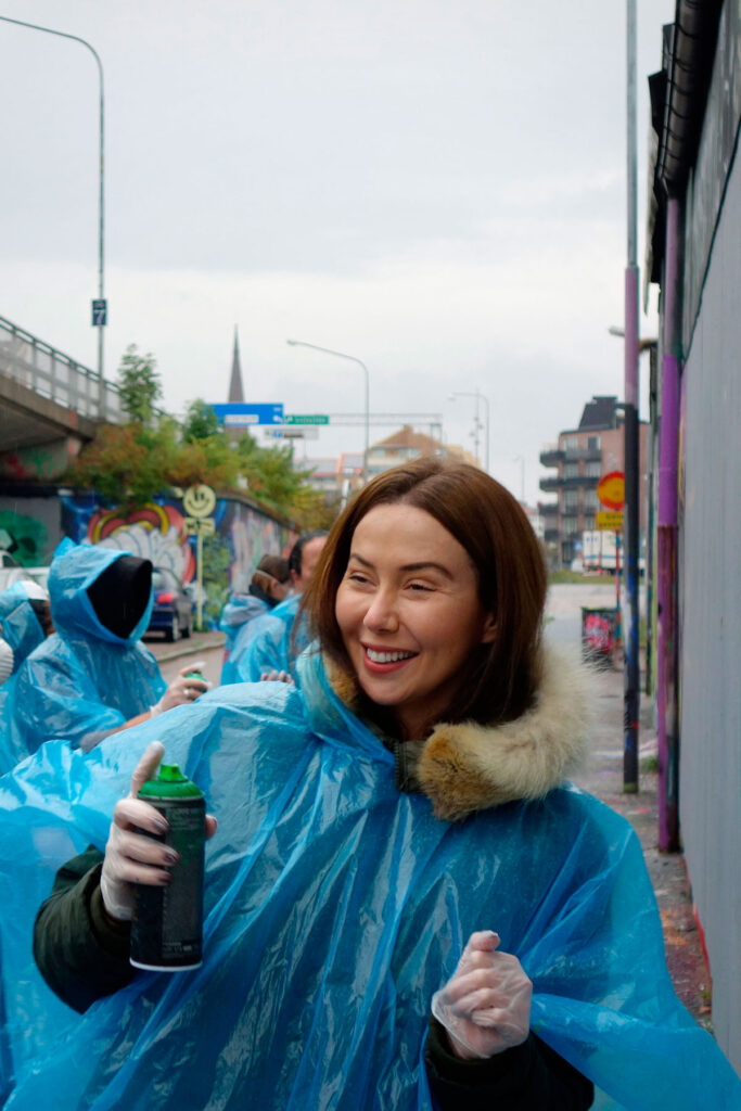 graffiti workshop rolig