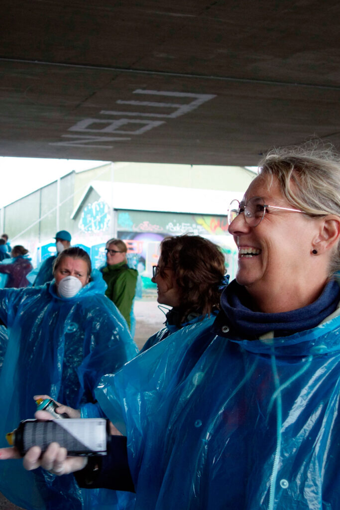 graffiti workshop rolig