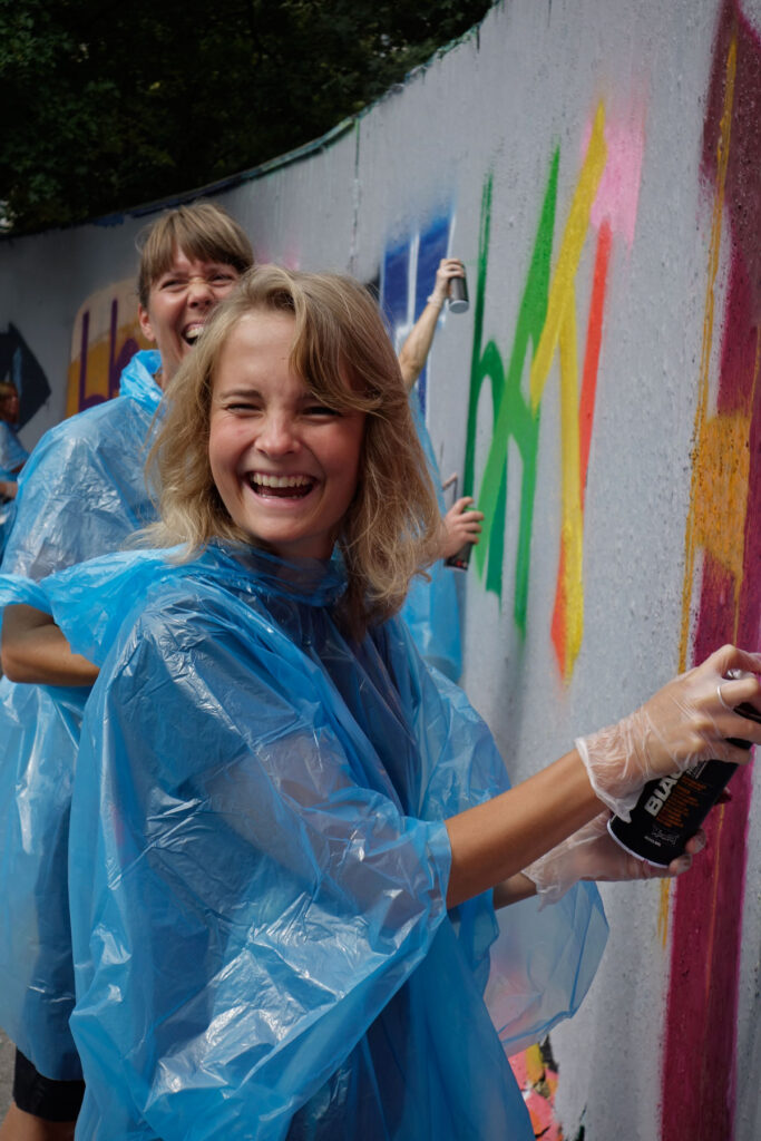 graffiti workshop rolig